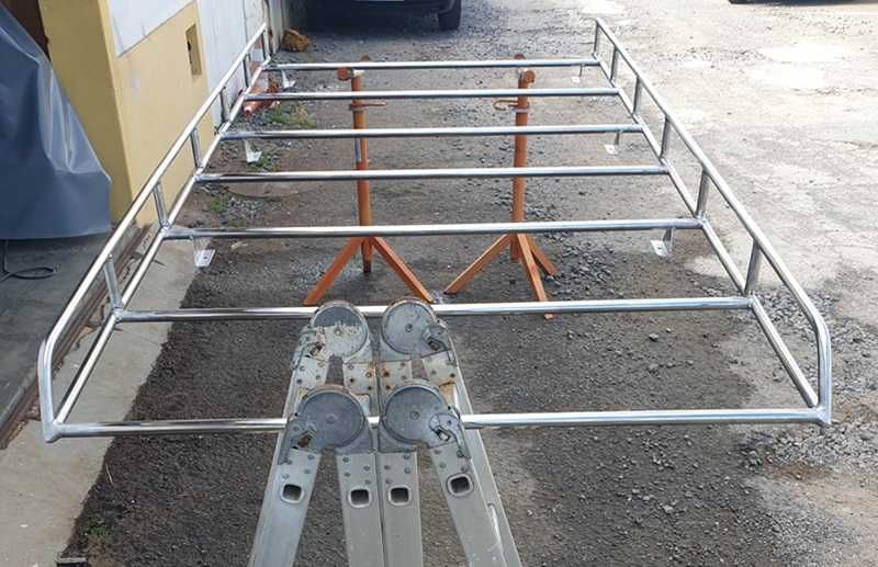 Grade tejadilho INOX 3,00metrosX1,30m