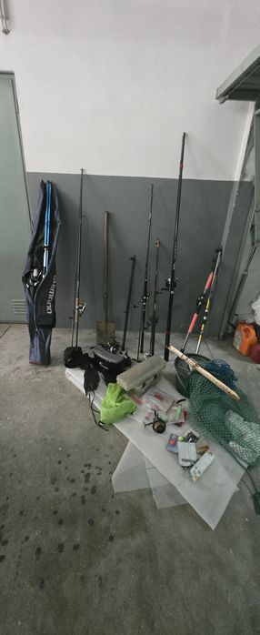 Material pesca impecável