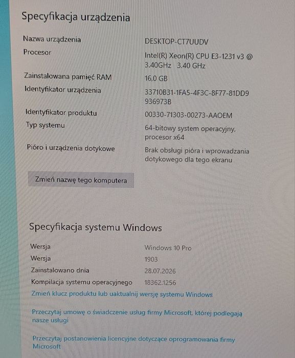 PC + monitor LG Gtx 960 2Gb Intel Xeon CPU-E3 1231 v3 3.40GHz