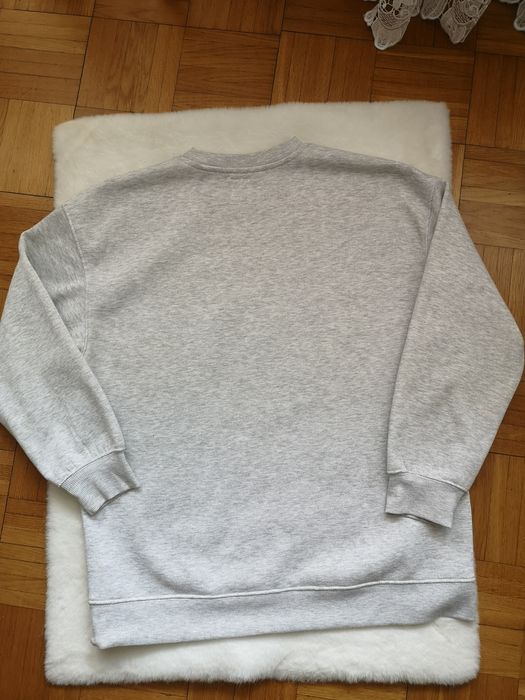 Szara bluza basic sinsay bez kaptura luźna