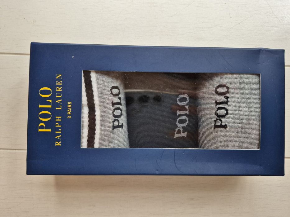 Skarpetki Skarpety Męskie Ralph Lauren Zestaw