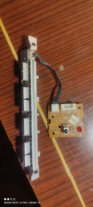 Плата AV-входа и блок кнопок к TV Philips 32