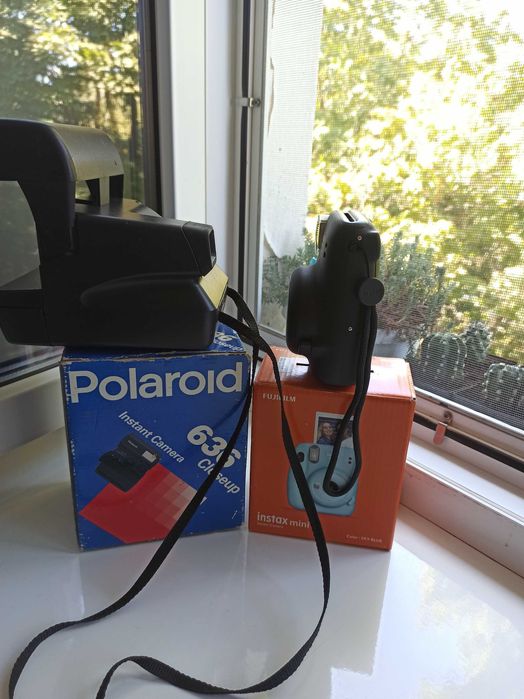 Камера миттєвого друку Fujifilm Instax Mini 11 і Polaroid 636 ОЛХДОСТА
