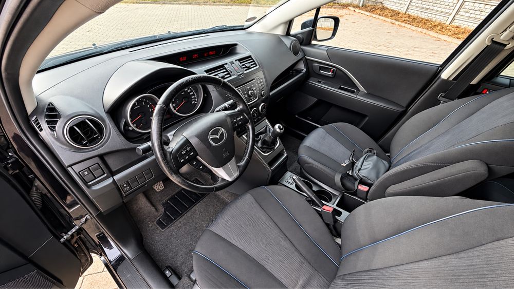 Mazda 5 1.6 MZ-CD LIFT 2012 7 osobowa,nowy rozrzad,niski przebieg,oplacona,bez wkladu
