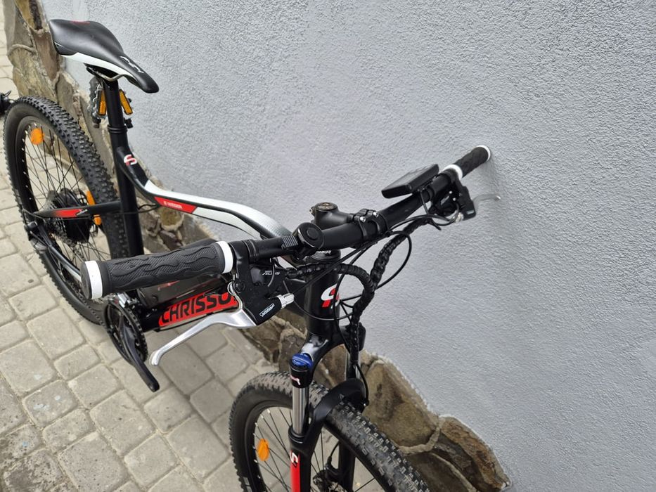 Електровелосипед бу з Європи Chrisson E-Weger 27.5 Black-Red D14