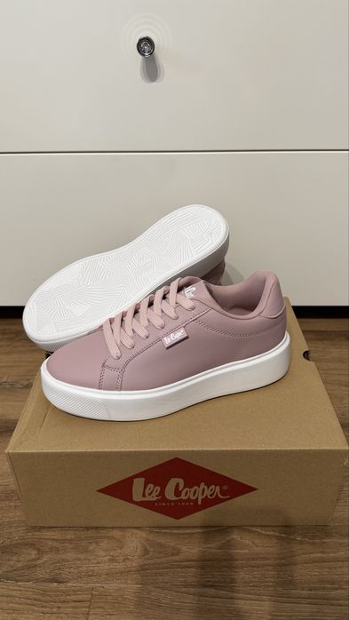 Różowe trampki damskie Lee Cooper roz. 37