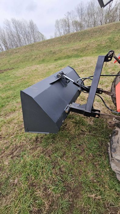 Łyżka z Kiprem HYDRAULICZNYM na tył ciągnika Łycha do ziemi szufla