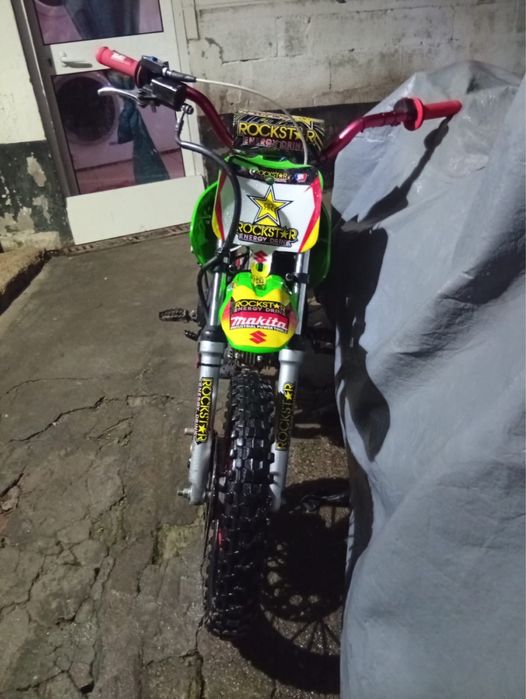 Vendo pitbike  usada 125cc semi automatica