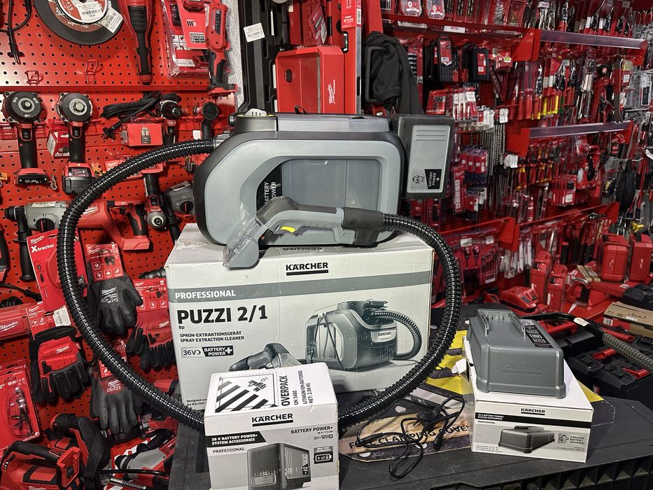Миючий пилосос акумуляторний Karcher Puzzi 2/1 Bp комплект