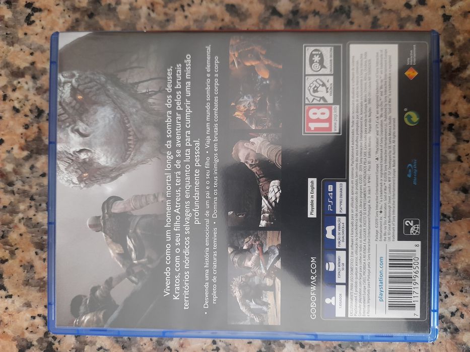 Jogo ps4 God of War