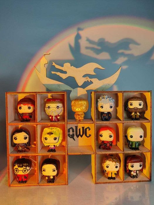 Нова колекція Квідіч. Полички для фігурок Гаррі Поттера Funko pop.