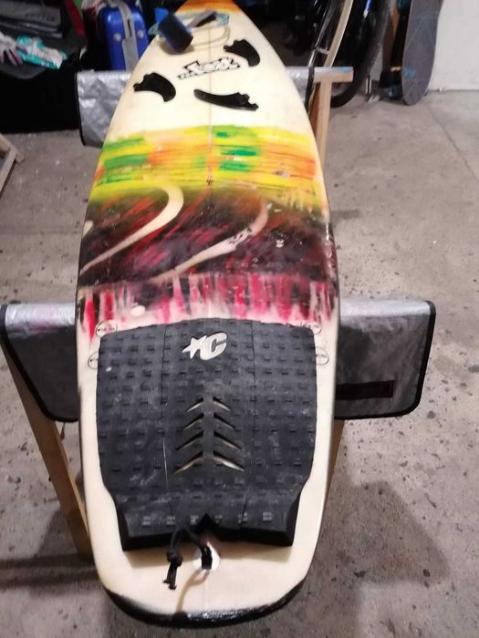 Fishtail 6.4 Malibu 6.2 evolution funboard prancha de surf nsp FCS