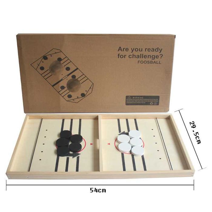 Большая настольная игра 54 см! Катапульта деревянный футбол, хоккей