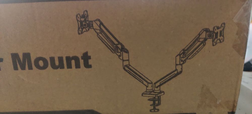 Suporte 2 monitores Bontec