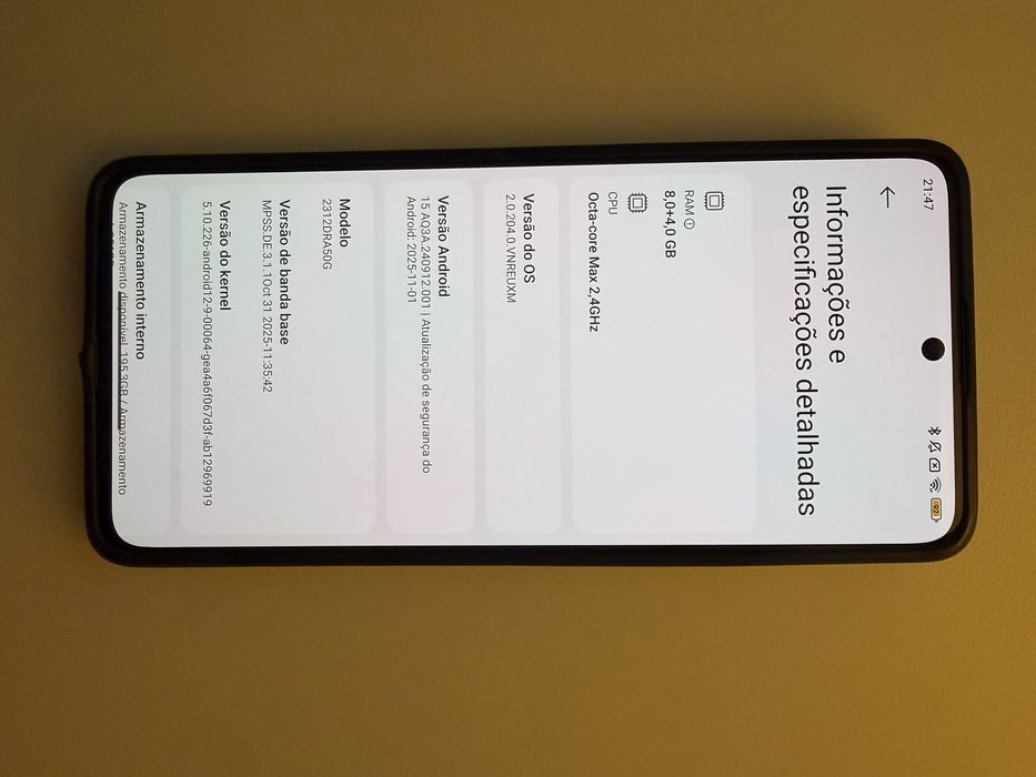 Xiaomi Redmi Note 13 Pro 5G – 8GB / 256GB – COM GARANTIA 2027