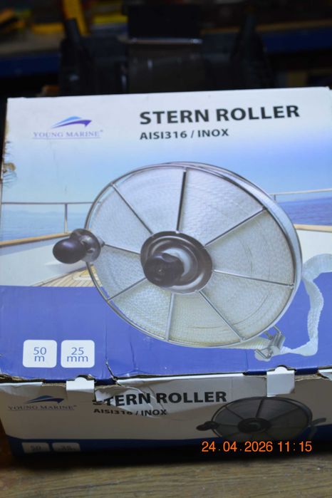 kołowrót z taśmą kotwiczną 50 m.