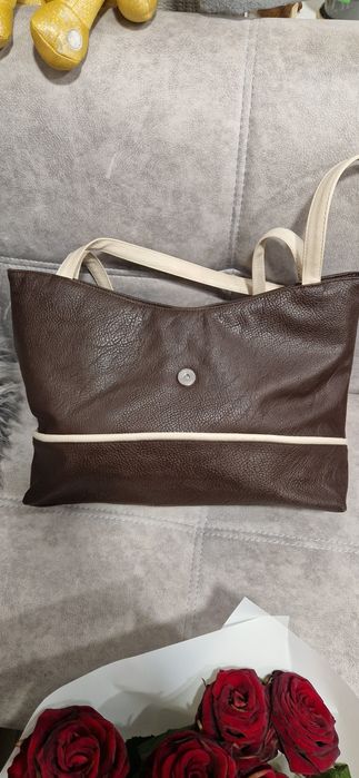 Сумка GUCCI натуральная кожа 36×26×10, ручки длинные