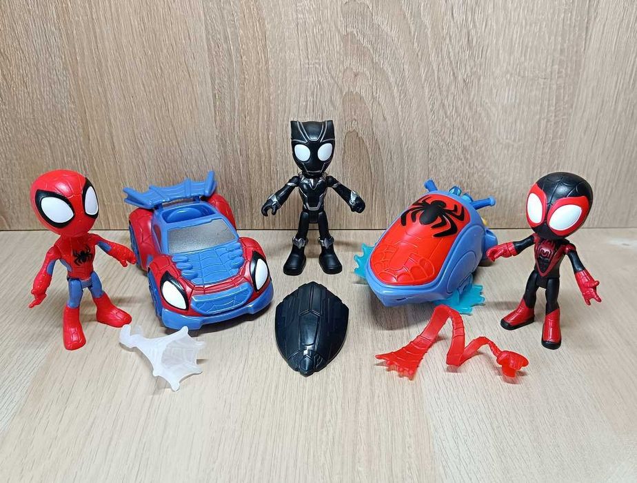 Zestaw figurek *Spidey & His Amazing Friends*. Hasbro 2021