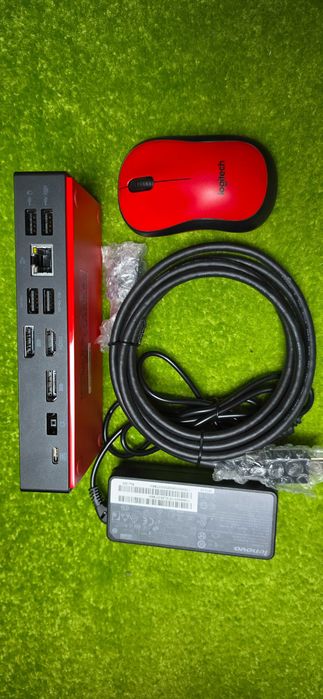 Stacja dokująca Lenovo ThinkPad USB-C Dock Gen 2 40AS 40AS0090EU + USB-C+mysz i zasialcz