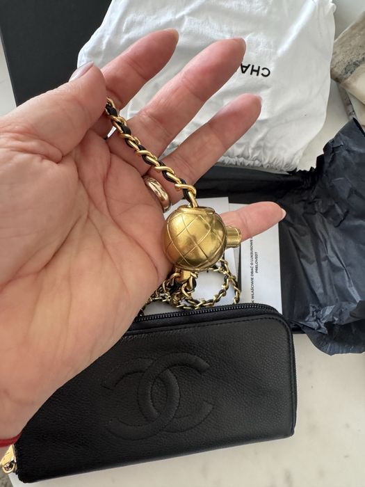 WOC chanel portfel torebka skora