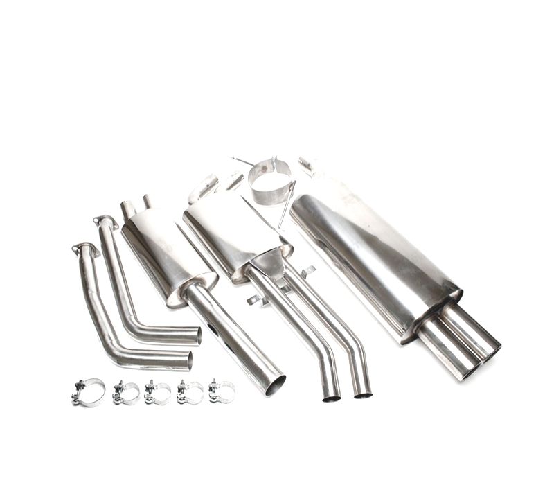 LINHA DE ESCAPE INOX BMW E46 GASOLINA 98-06