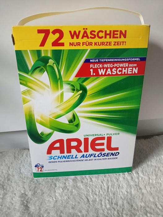 Sprzedam proszek Ariel  Niemiecki 72 prania
