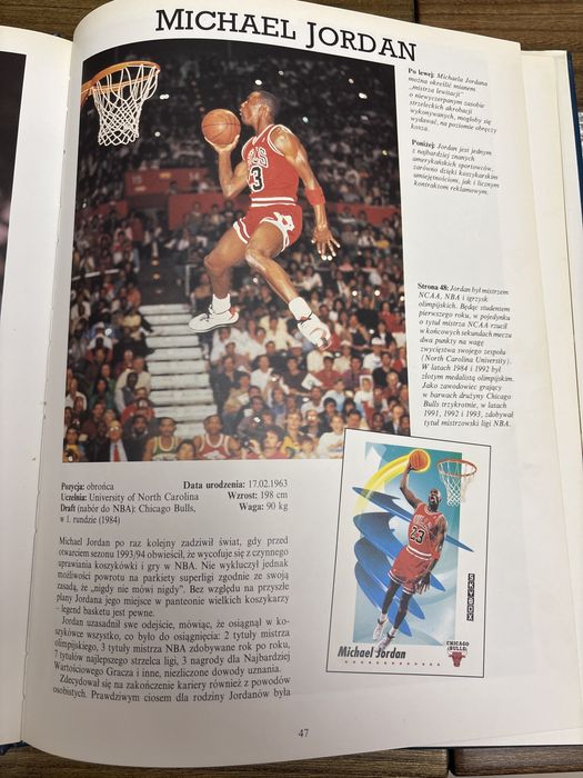 Ksiazka Jack Clary - Gwiazdy NBA + bonus plakat Jordan vs Magic