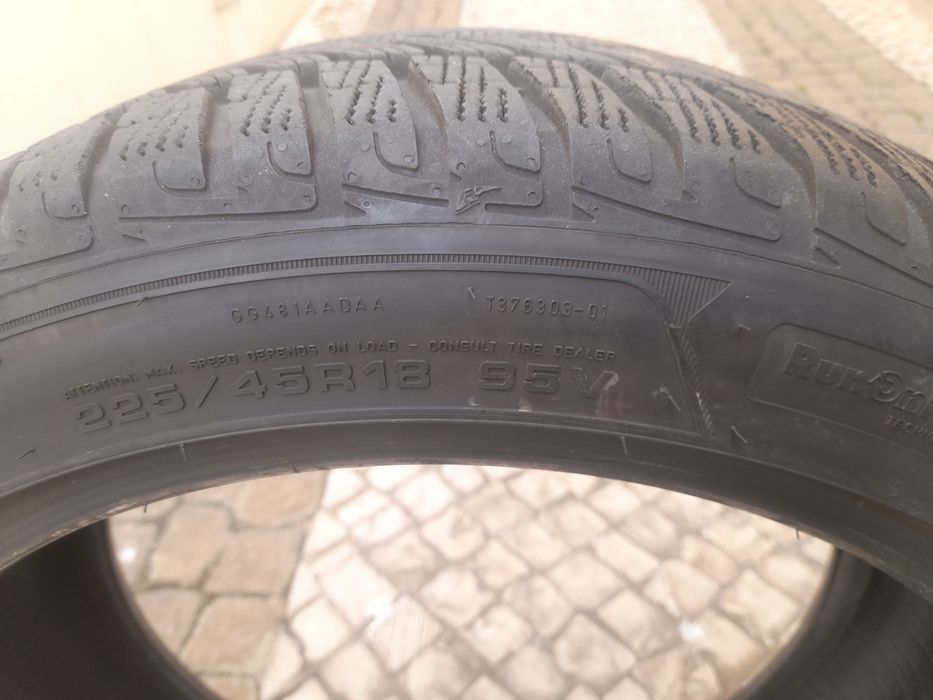 Pneus 225/45R18  Bridgestone  e GoodYear  M+S  RNF