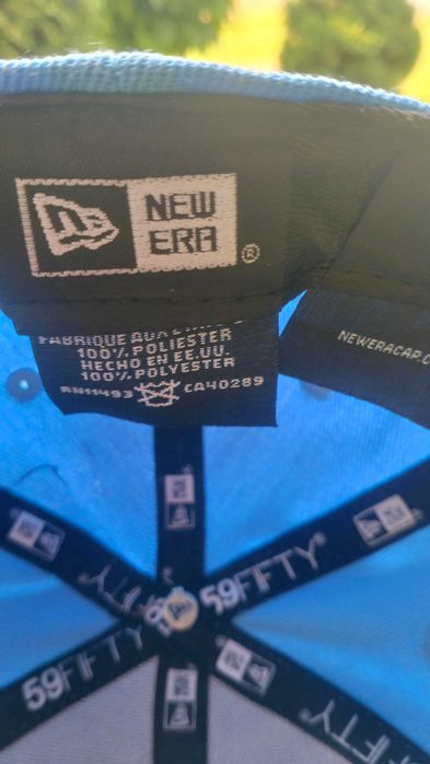 Czapka new era niebiseka