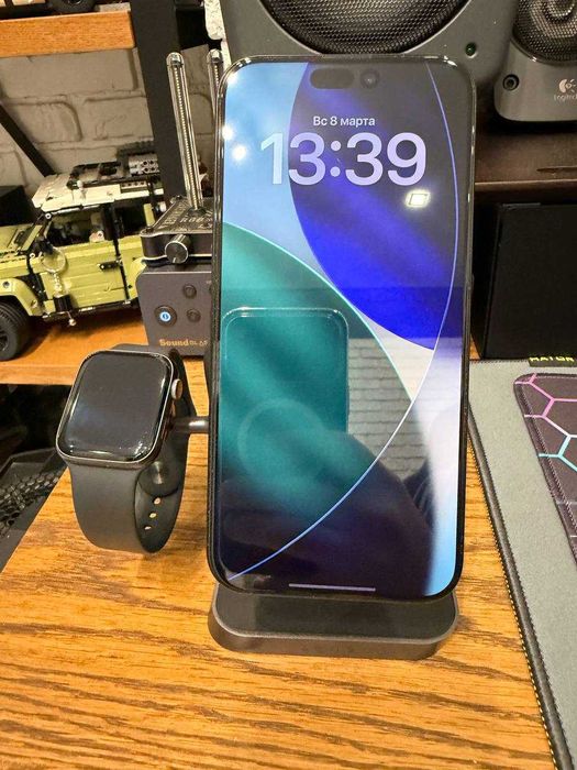 iPhone 16 Pro Max 256GB Black Titanium Dual SIM Как Новый! Идеальное