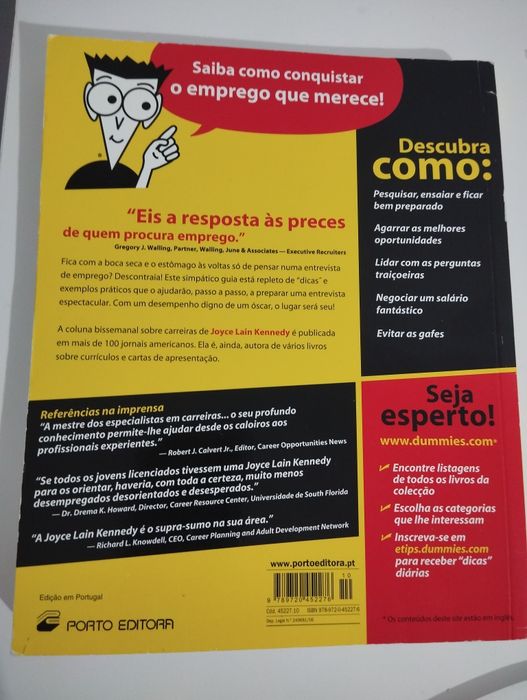 Livro Entrevista de Emprego para Totós