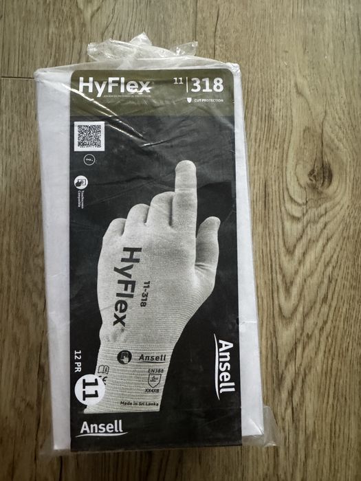 Rękawice antyprzecięciowe polietylenowe Ansell HyFlex® 11-318