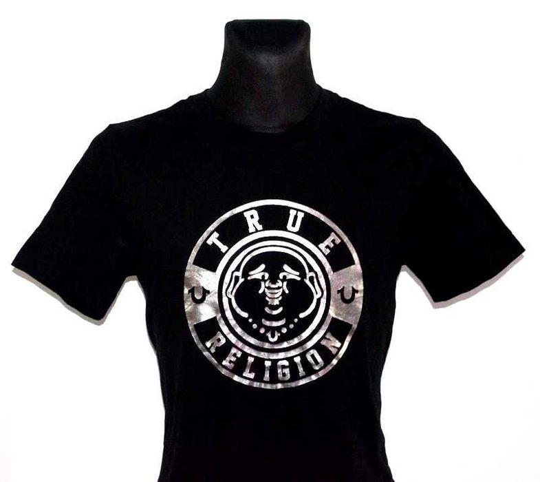 True Religion Foil Buddha koszulka t shirt _ S