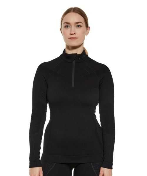 Koszulka damska Brubeck EXTREME MERINO WOOL ZIP r.S