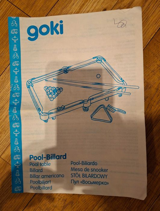 Дитячий більяр goki (Німеччина), 92х55