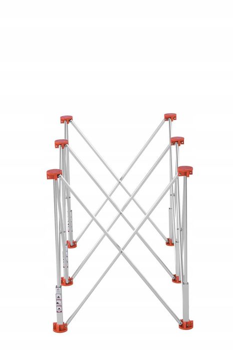 Stół Glazurniczy Składany 6 Nóg 115x60x75cm Pająk do Megaformatów Fv