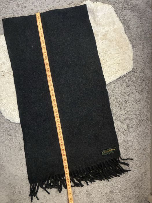 Темно сірий шарф