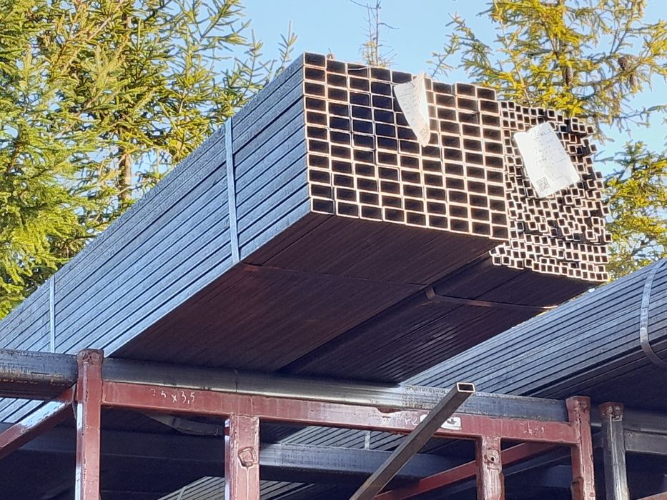 Profil stalowy stal konstrukcyjna rury blacha czarna