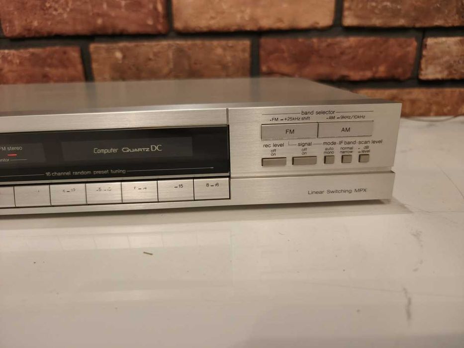 TECHNICS ST-G4 ! Porządny tuner radiowy ! Srebrny