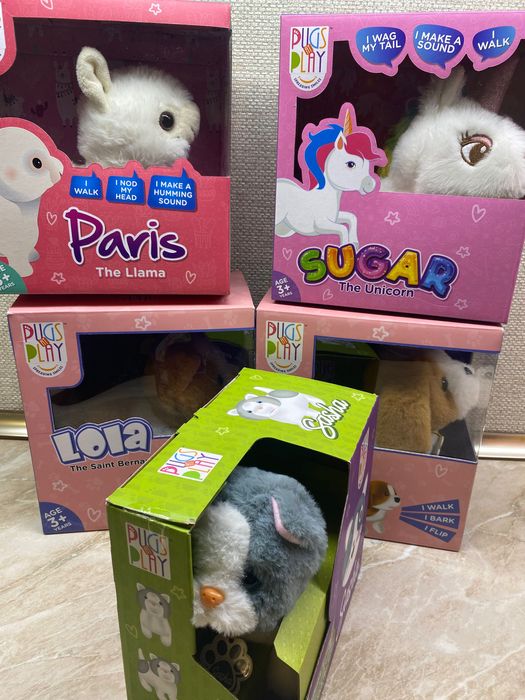 Інтерактивна іграшка Pugs play sasha кошеня