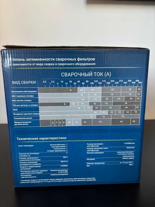 Маска зварювальника Xамелеон Stark Apache Rhino INTERTOOL