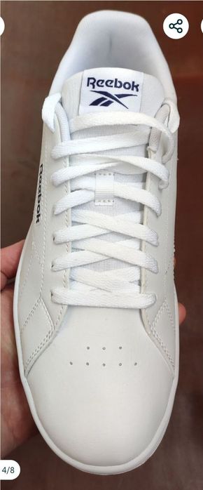 Кроссовки, кеды Reebok Court Clean  42р. Цвет белый.