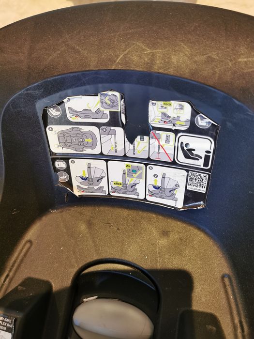 Ovo (cadeira g0) e base isofix para carro - Britax Romer