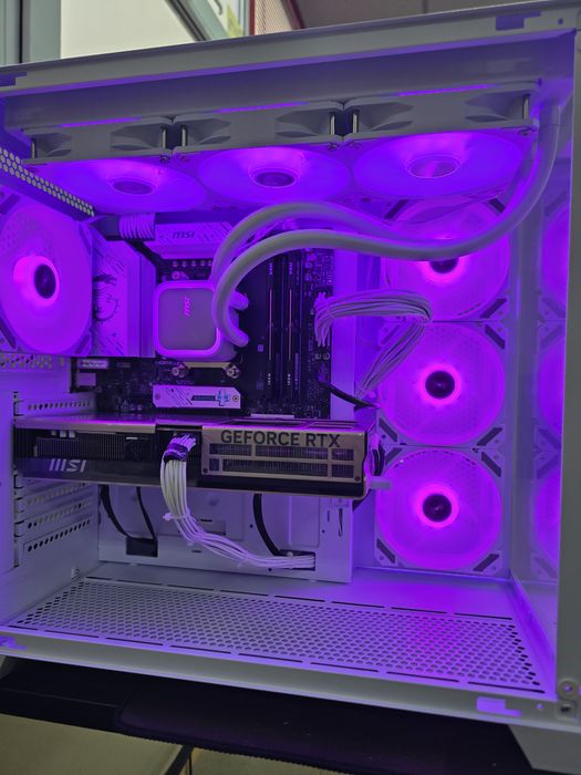 Ігровий комп'ютер ryzen 7 7700 32gb ddr5 rtx 5070 ssd 1t