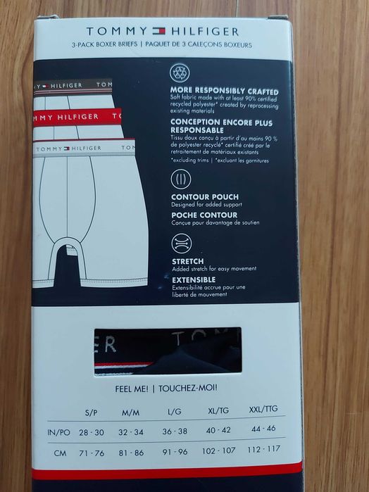 Набір трусів боксерів чоловічих Tommy Hilfiger розмір XL 3 шт