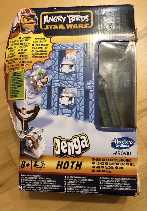 Angry birds Star Wars Jenga
