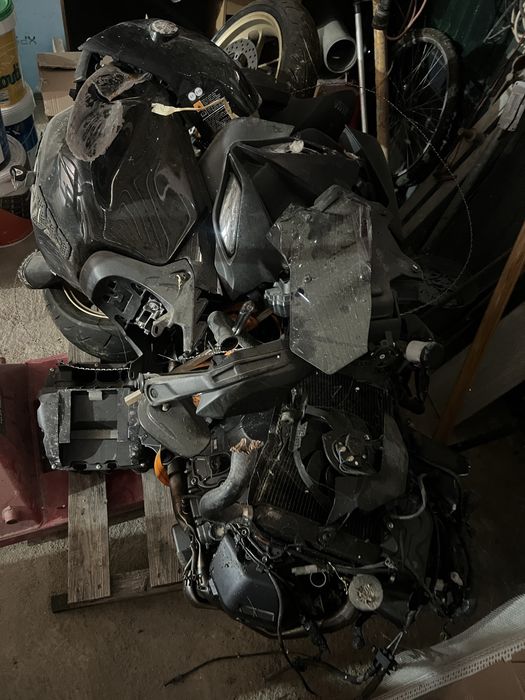 Tracer 900 Gt 2024 (acidentada)