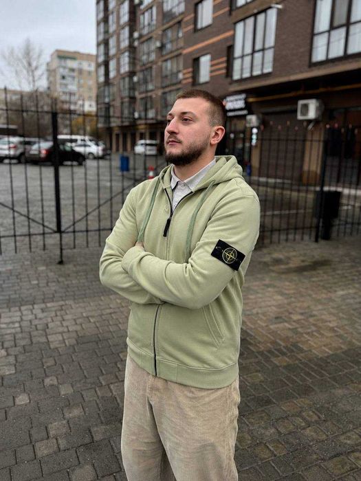 Кофта Stone Island, зіп-худі stone island