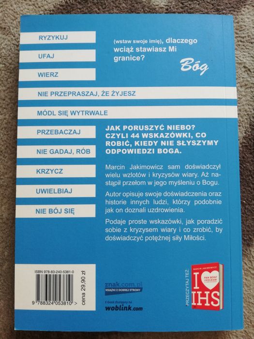 Jak poruszyć niebo, Marcin Jakimowicz