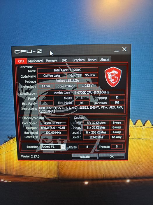 Sprzedam komputer gamingowy i7-9700K / RTX 3070 / 24 GB RAM / SSD + M.2 + HDD / Z390 / NZXT AIO